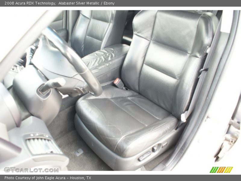 Alabaster Silver Metallic / Ebony 2008 Acura RDX Technology