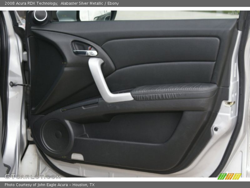 Alabaster Silver Metallic / Ebony 2008 Acura RDX Technology