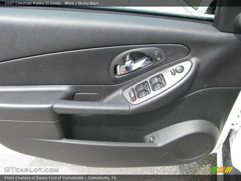 White / Ebony Black 2007 Chevrolet Malibu SS Sedan