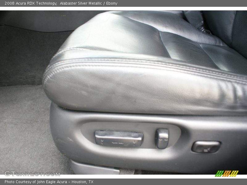 Alabaster Silver Metallic / Ebony 2008 Acura RDX Technology