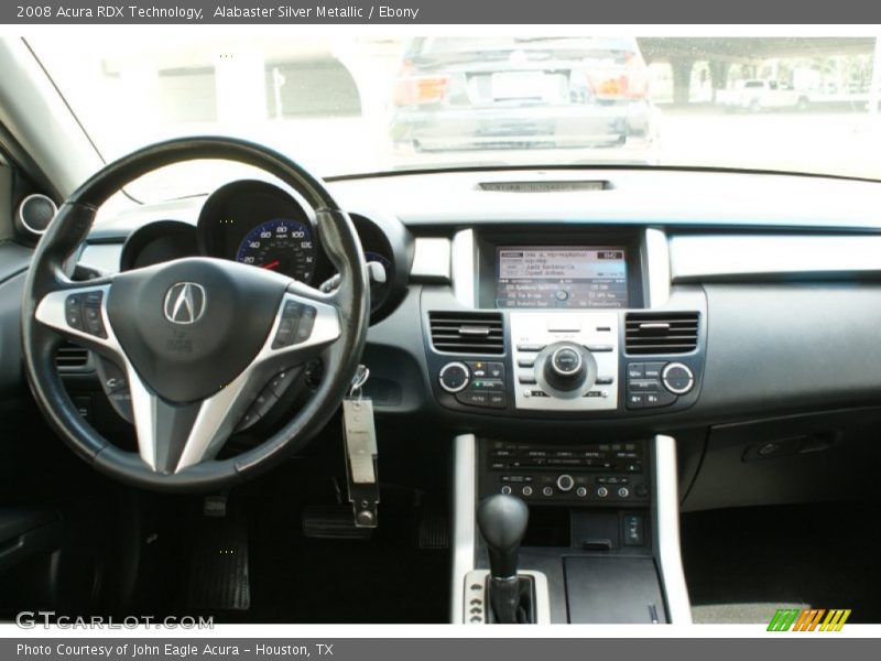 Alabaster Silver Metallic / Ebony 2008 Acura RDX Technology