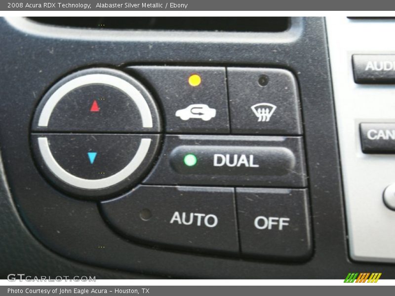 Alabaster Silver Metallic / Ebony 2008 Acura RDX Technology