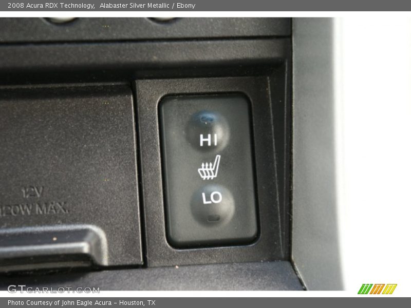 Alabaster Silver Metallic / Ebony 2008 Acura RDX Technology