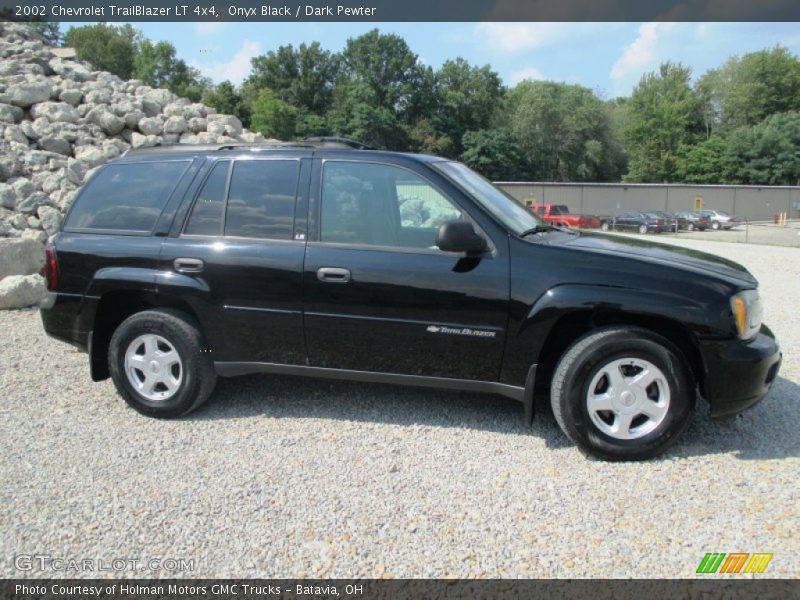 Onyx Black / Dark Pewter 2002 Chevrolet TrailBlazer LT 4x4