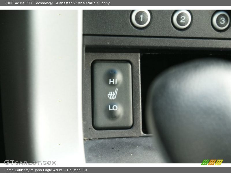 Alabaster Silver Metallic / Ebony 2008 Acura RDX Technology