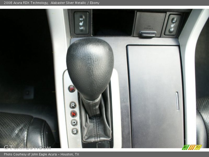 Alabaster Silver Metallic / Ebony 2008 Acura RDX Technology