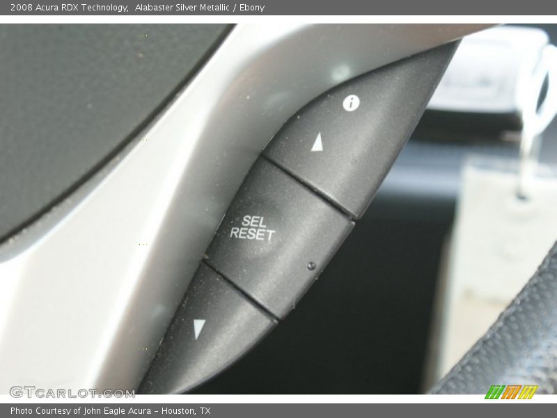 Alabaster Silver Metallic / Ebony 2008 Acura RDX Technology