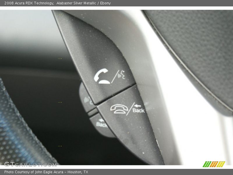 Alabaster Silver Metallic / Ebony 2008 Acura RDX Technology