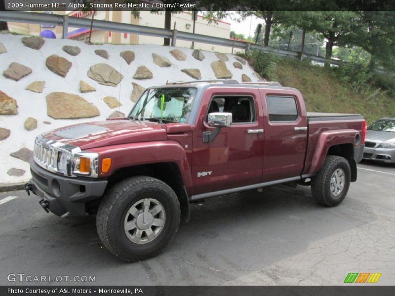 Front 3/4 View of 2009 H3 T Alpha