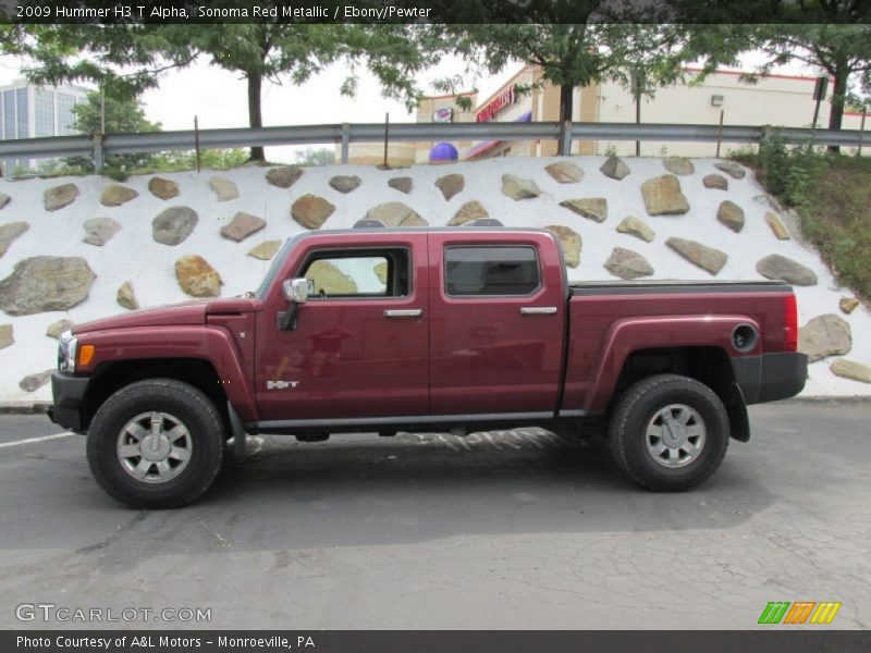  2009 H3 T Alpha Sonoma Red Metallic