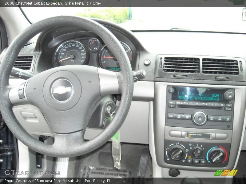 Slate Metallic / Gray 2008 Chevrolet Cobalt LS Sedan