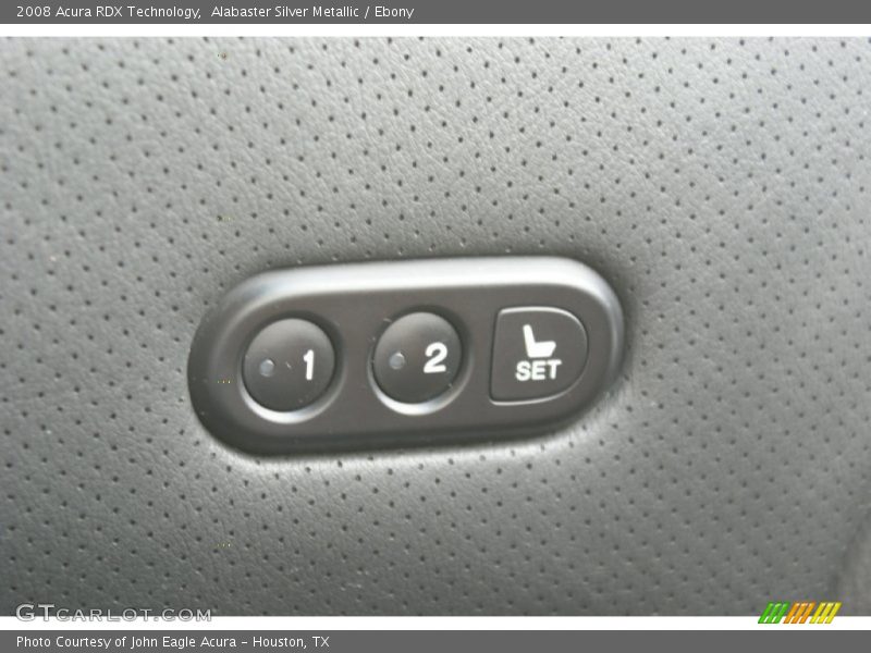 Alabaster Silver Metallic / Ebony 2008 Acura RDX Technology