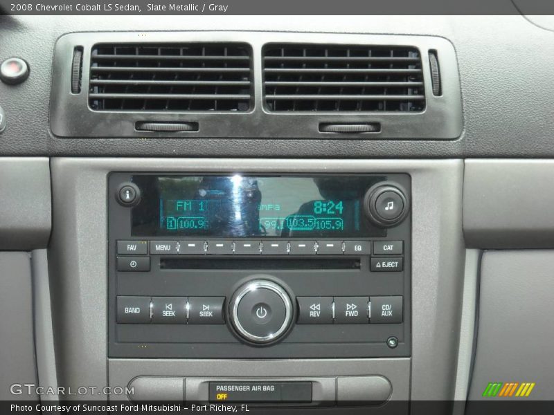 Slate Metallic / Gray 2008 Chevrolet Cobalt LS Sedan
