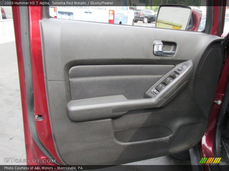 Sonoma Red Metallic / Ebony/Pewter 2009 Hummer H3 T Alpha
