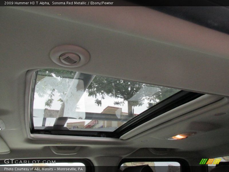 Sonoma Red Metallic / Ebony/Pewter 2009 Hummer H3 T Alpha