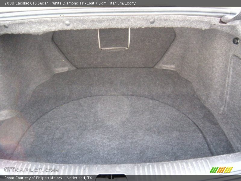 White Diamond Tri-Coat / Light Titanium/Ebony 2008 Cadillac CTS Sedan