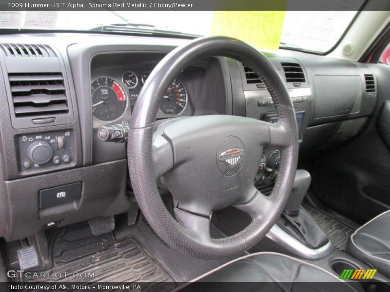 Dashboard of 2009 H3 T Alpha