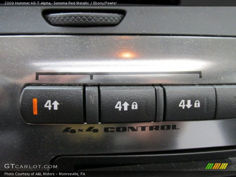 Sonoma Red Metallic / Ebony/Pewter 2009 Hummer H3 T Alpha