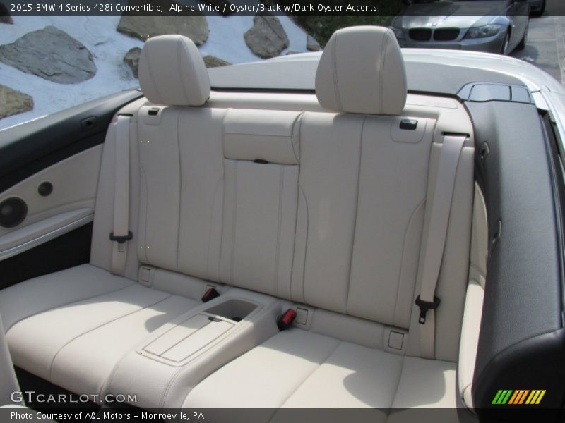 Rear Seat of 2015 4 Series 428i Convertible