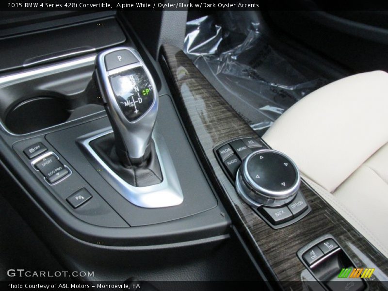 Alpine White / Oyster/Black w/Dark Oyster Accents 2015 BMW 4 Series 428i Convertible