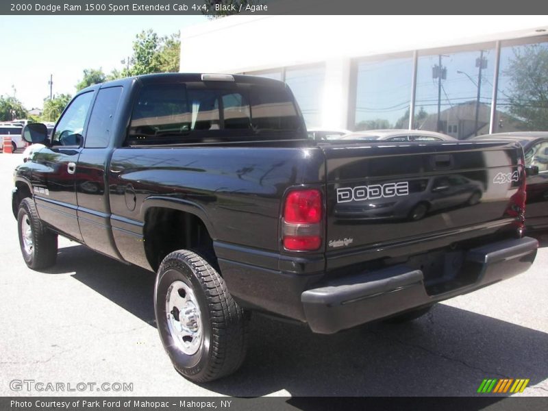 Black / Agate 2000 Dodge Ram 1500 Sport Extended Cab 4x4