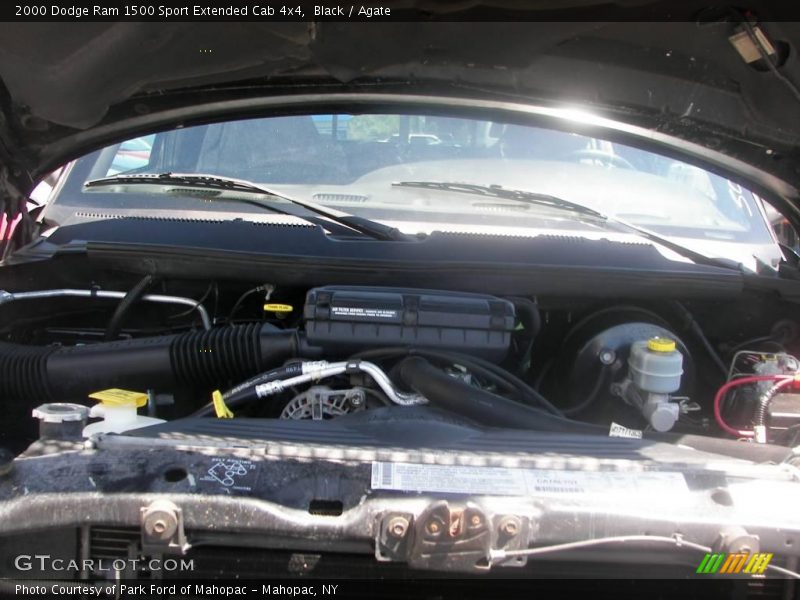 Black / Agate 2000 Dodge Ram 1500 Sport Extended Cab 4x4
