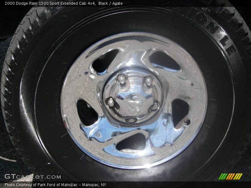 Black / Agate 2000 Dodge Ram 1500 Sport Extended Cab 4x4