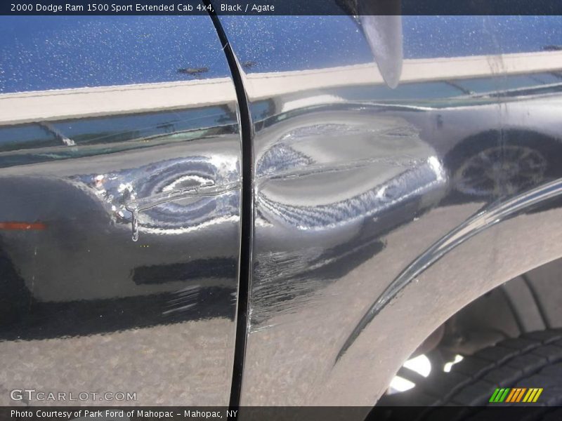Black / Agate 2000 Dodge Ram 1500 Sport Extended Cab 4x4