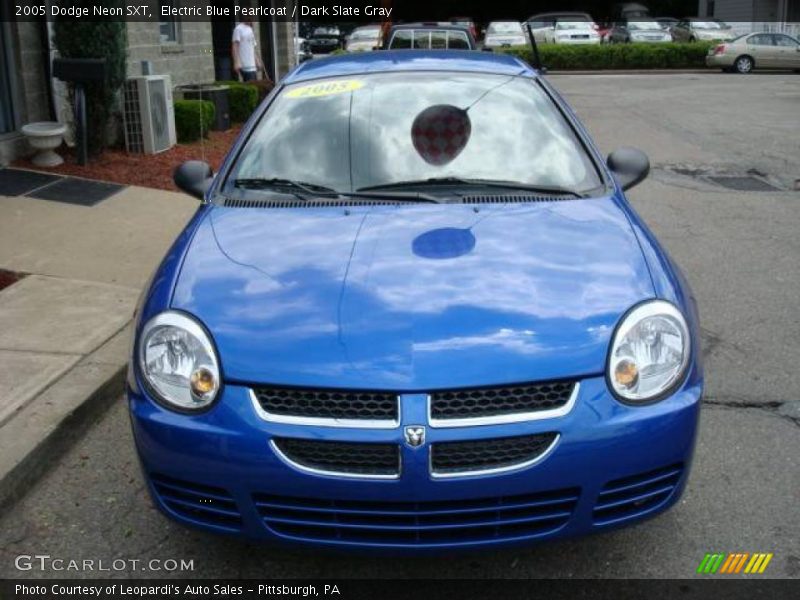 Electric Blue Pearlcoat / Dark Slate Gray 2005 Dodge Neon SXT
