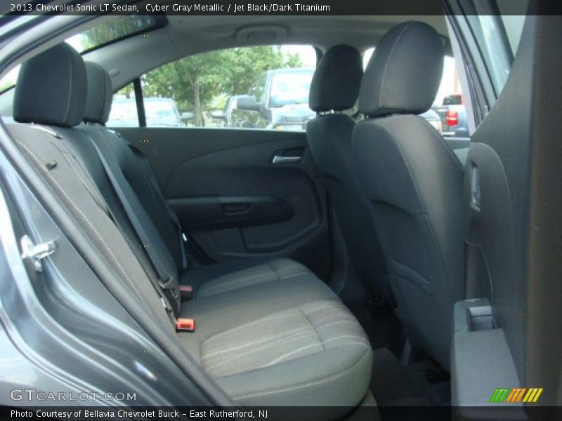 Cyber Gray Metallic / Jet Black/Dark Titanium 2013 Chevrolet Sonic LT Sedan