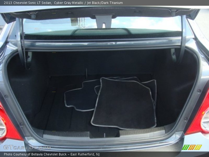 Cyber Gray Metallic / Jet Black/Dark Titanium 2013 Chevrolet Sonic LT Sedan