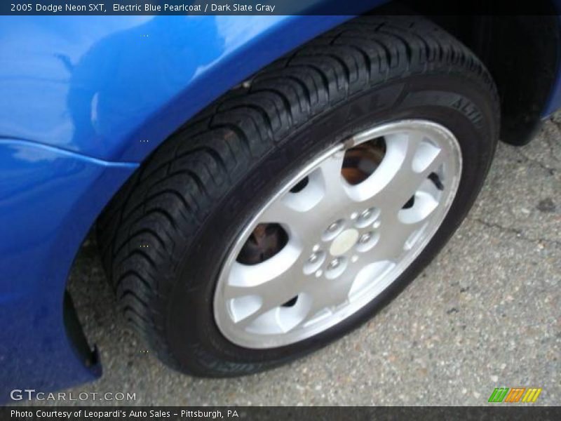 Electric Blue Pearlcoat / Dark Slate Gray 2005 Dodge Neon SXT