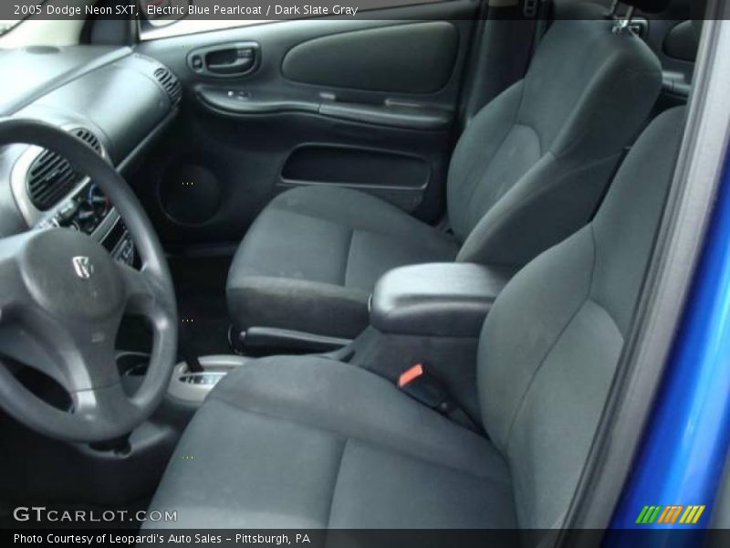 Electric Blue Pearlcoat / Dark Slate Gray 2005 Dodge Neon SXT