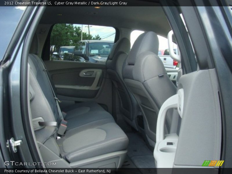 Cyber Gray Metallic / Dark Gray/Light Gray 2012 Chevrolet Traverse LS