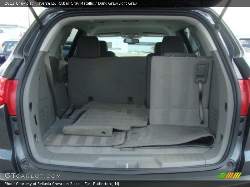 Cyber Gray Metallic / Dark Gray/Light Gray 2012 Chevrolet Traverse LS