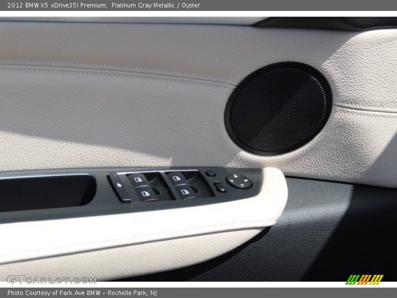 Platinum Gray Metallic / Oyster 2012 BMW X5 xDrive35i Premium