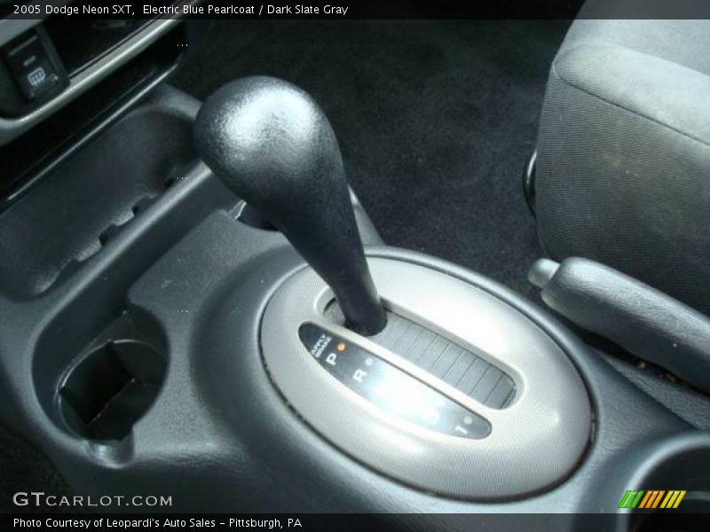 Electric Blue Pearlcoat / Dark Slate Gray 2005 Dodge Neon SXT