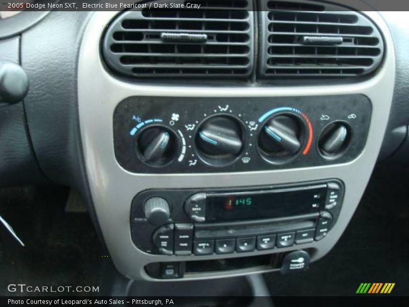 Electric Blue Pearlcoat / Dark Slate Gray 2005 Dodge Neon SXT