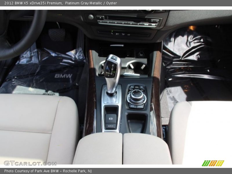 Platinum Gray Metallic / Oyster 2012 BMW X5 xDrive35i Premium