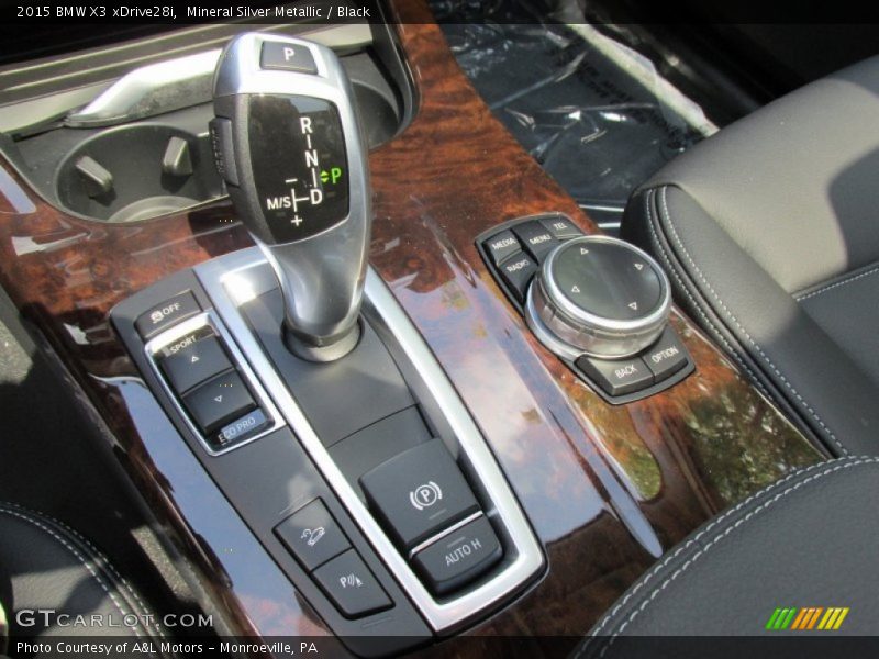 Mineral Silver Metallic / Black 2015 BMW X3 xDrive28i
