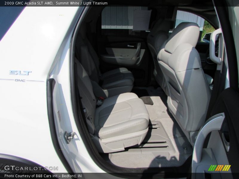 Summit White / Light Titanium 2009 GMC Acadia SLT AWD
