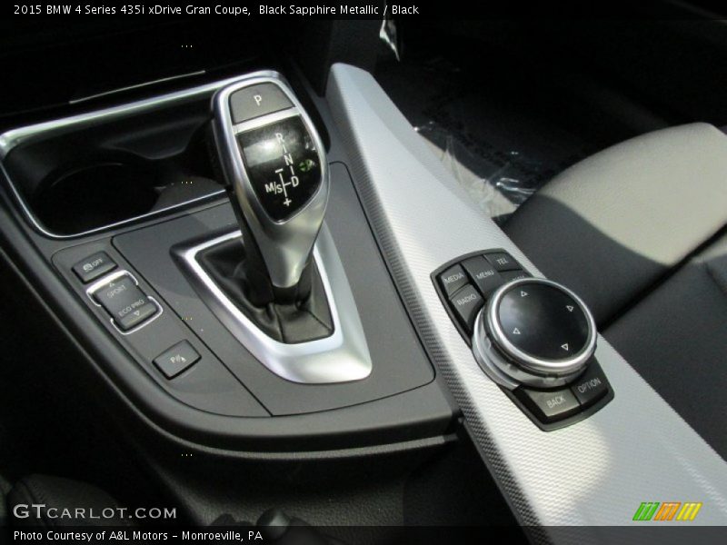 Black Sapphire Metallic / Black 2015 BMW 4 Series 435i xDrive Gran Coupe