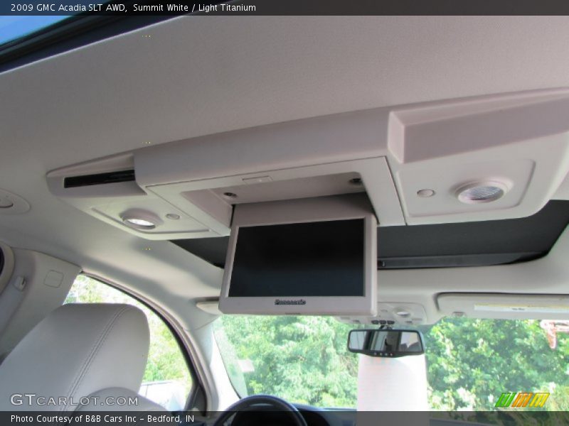 Summit White / Light Titanium 2009 GMC Acadia SLT AWD