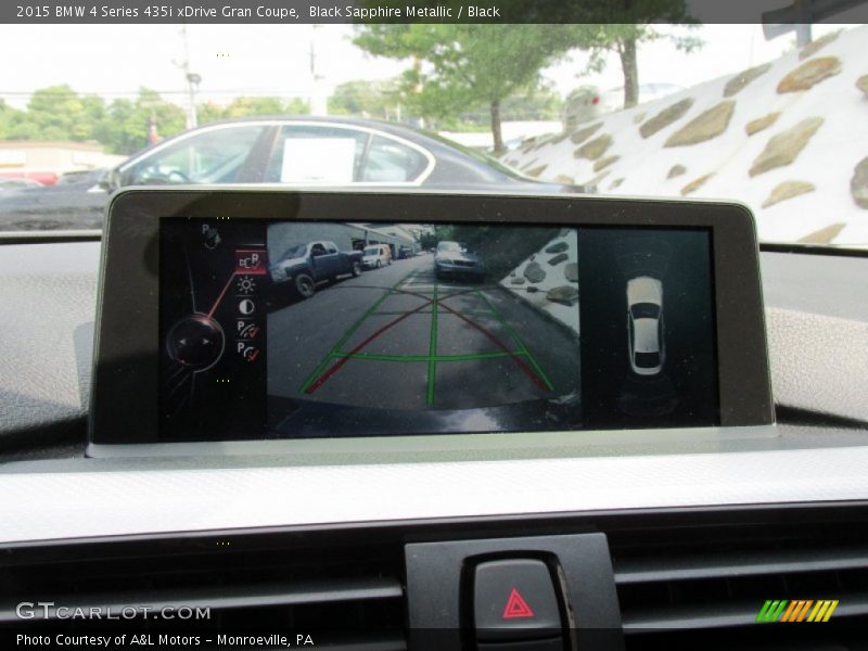 Black Sapphire Metallic / Black 2015 BMW 4 Series 435i xDrive Gran Coupe