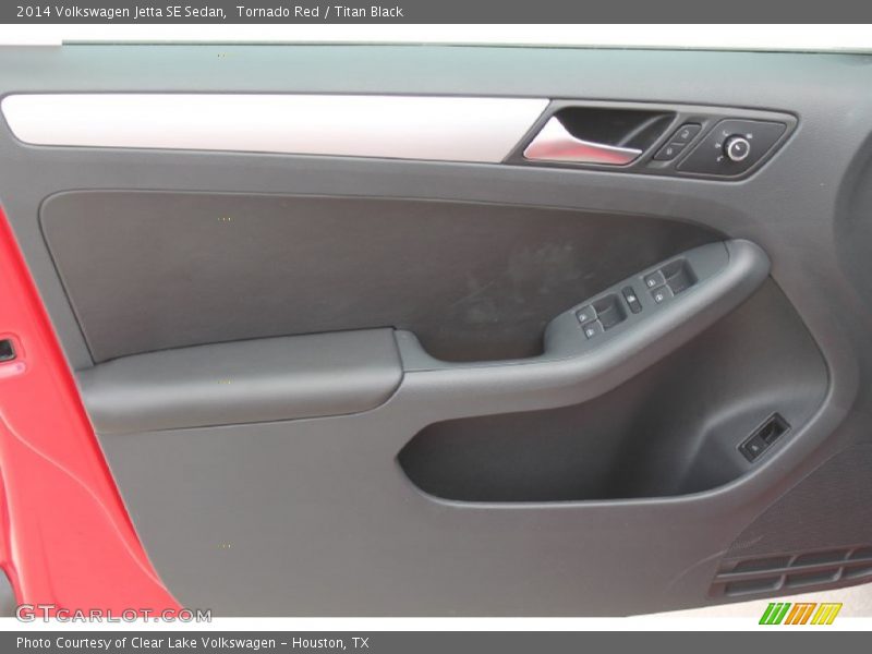 Tornado Red / Titan Black 2014 Volkswagen Jetta SE Sedan