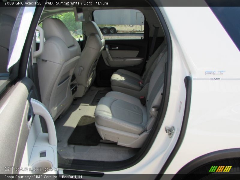 Summit White / Light Titanium 2009 GMC Acadia SLT AWD