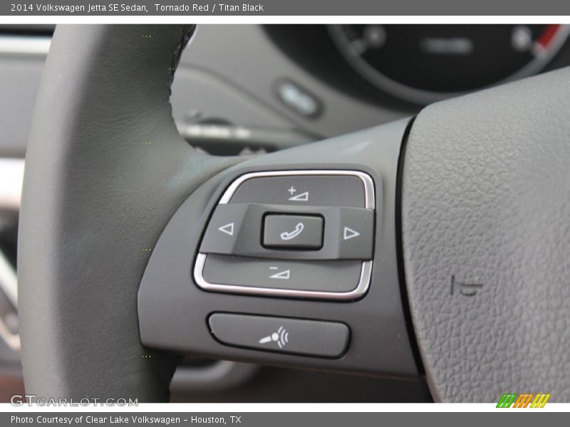 Tornado Red / Titan Black 2014 Volkswagen Jetta SE Sedan
