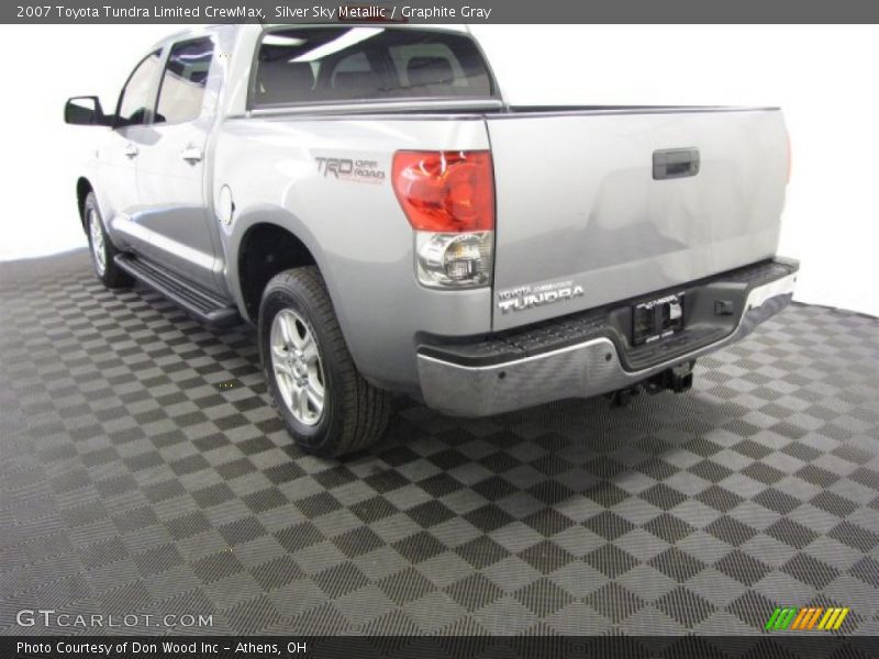 Silver Sky Metallic / Graphite Gray 2007 Toyota Tundra Limited CrewMax