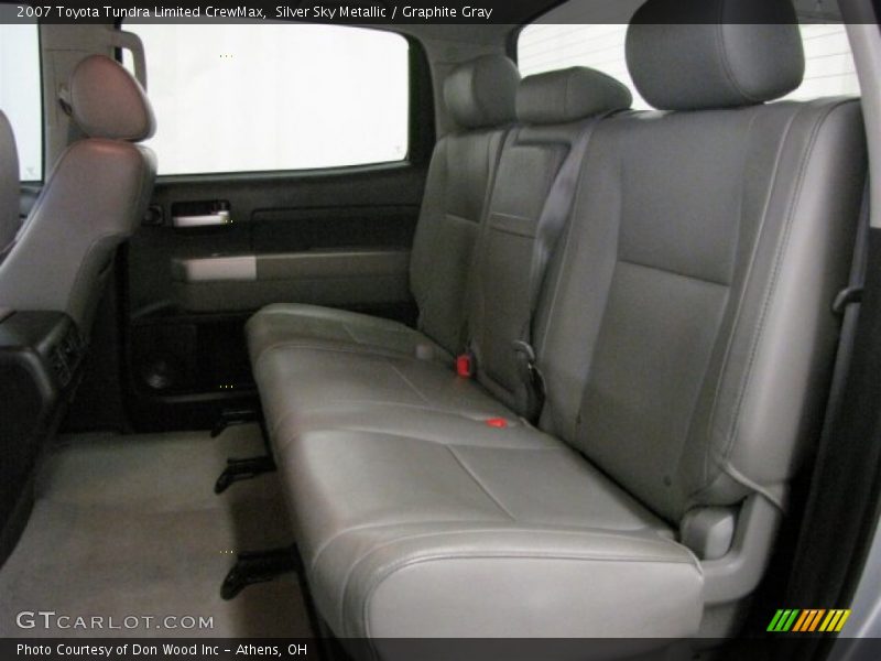 Silver Sky Metallic / Graphite Gray 2007 Toyota Tundra Limited CrewMax