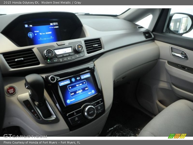 Modern Steel Metallic / Gray 2015 Honda Odyssey EX